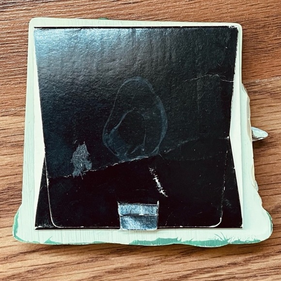 VTG Burnes of Boston Mini Handpainted Baby Picture Frame - Picture 2 of 2